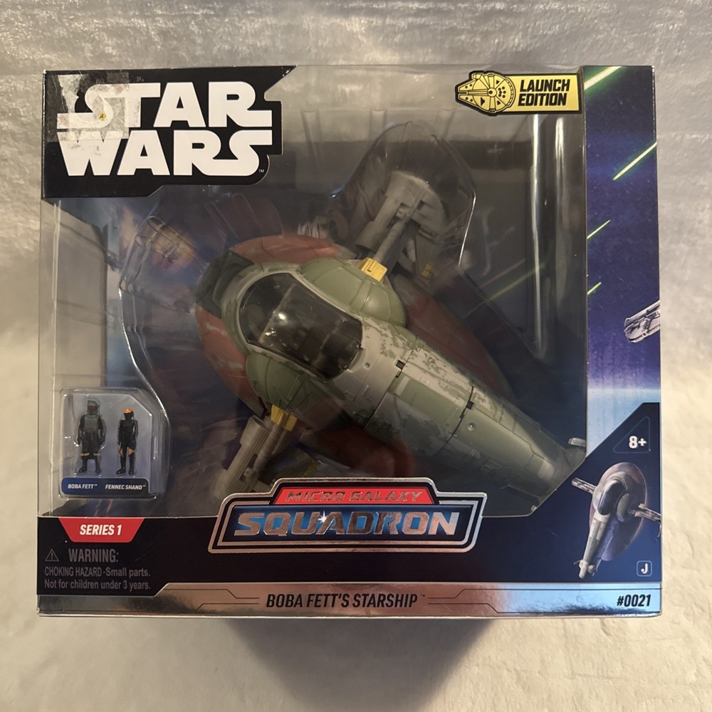 STAR WARS / Micro Galaxy Squadron /‎ Boba Fett's Starship / SWJ0027